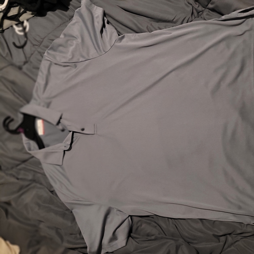 Gray Polo Shirt
